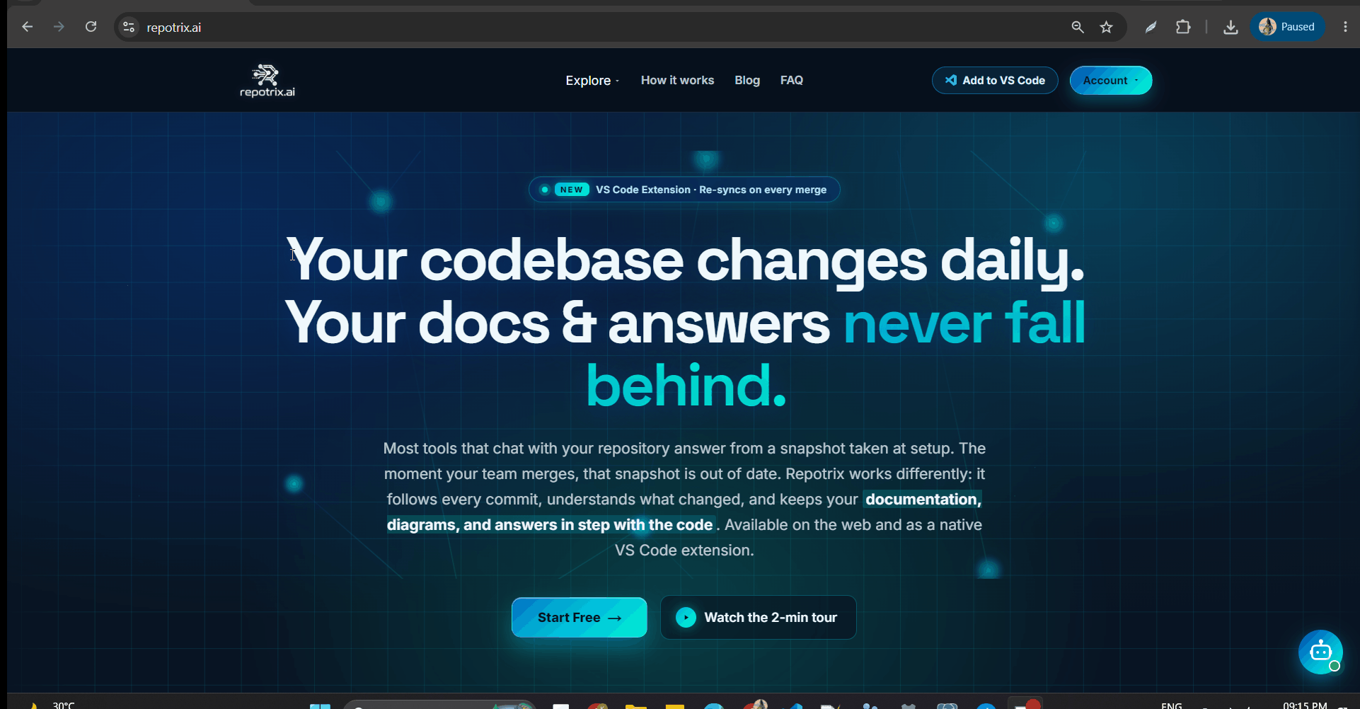 Repotrix in VS Code